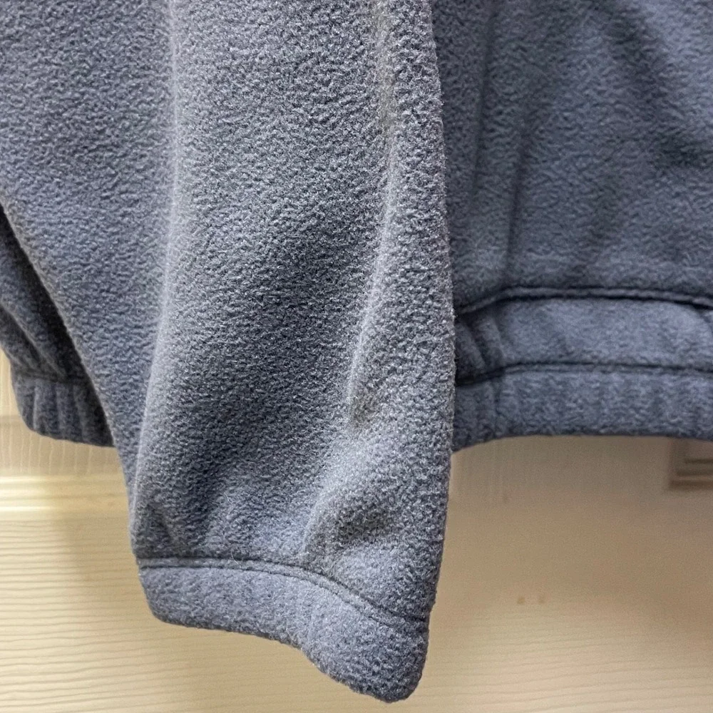 GAP‎ Athletic Fleece Men's L Cornflower Blue Heavyweight Hoodie Sweatshirt NWT